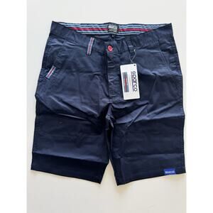 Sparco Italy Martini Racing shorts navy Large NWT